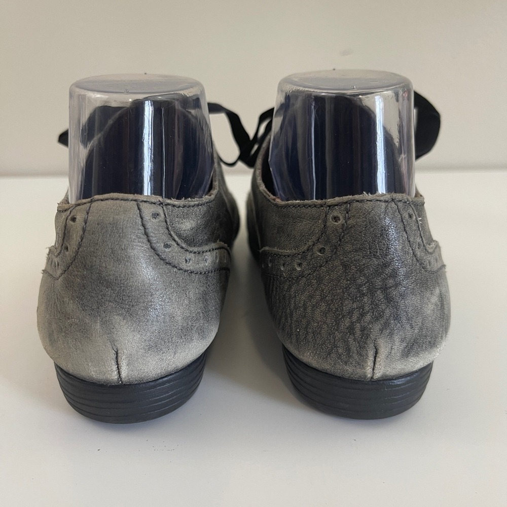 Born Kika Oxford Shoe 8.5 Leather Wingtip Academia Grunge Victorian Goth Cottage - Picture 4 of 9